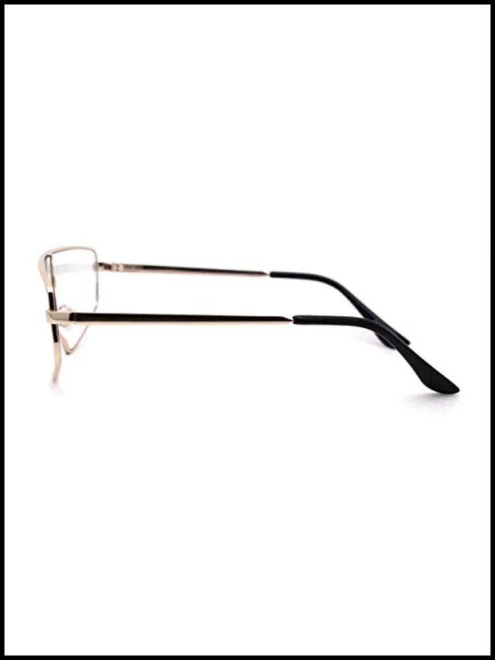 80s Shield Retro Dad Sunglasses Metal Rim